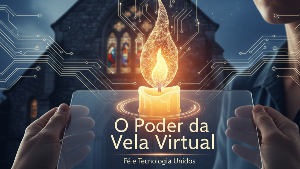 O Poder da Vela Virtual: Fé e Tecnologia Unidos